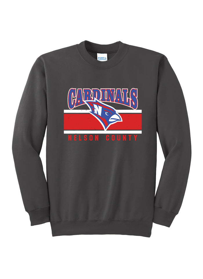 Nelson County Cardinals Crewneck Sweatshirt