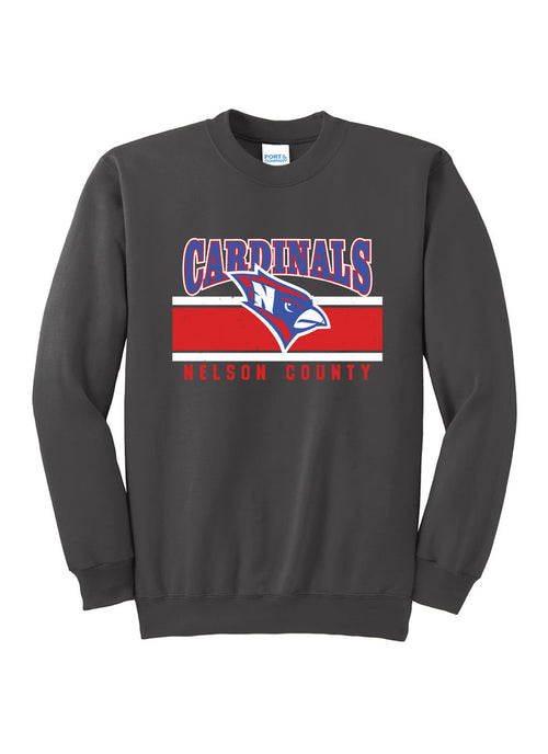 Nelson County Cardinals Crewneck Sweatshirt