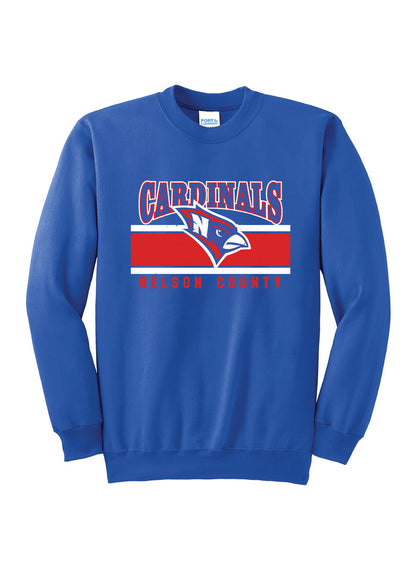 Nelson County Cardinals Crewneck Sweatshirt