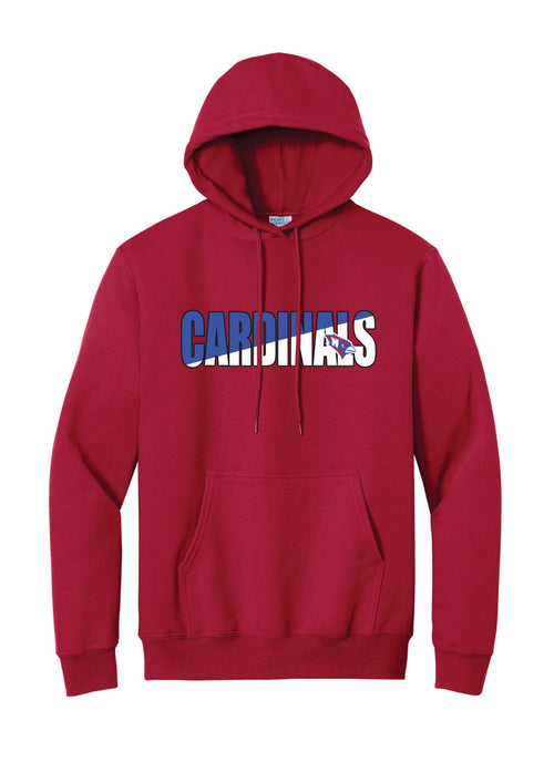 Nelson County Cardinals Hooded Sweatshirt