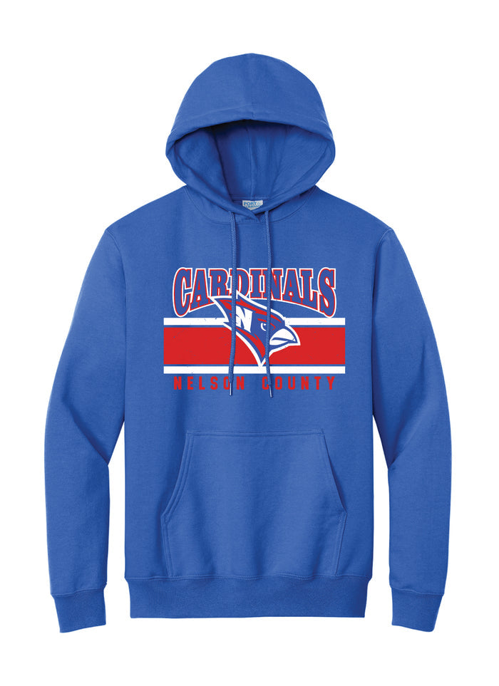 Nelson County Cardinals Hooded Sweatshirt