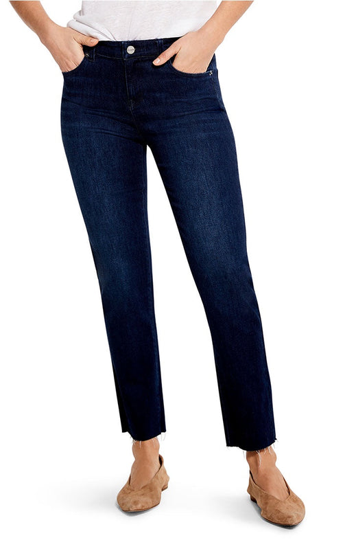 Nic and Zoe 28' DAYTRIP STRAIGHT ANKLE JEANS in Twilight