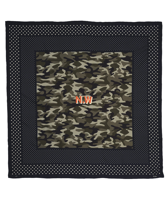 scarf designed by Nick Wooster