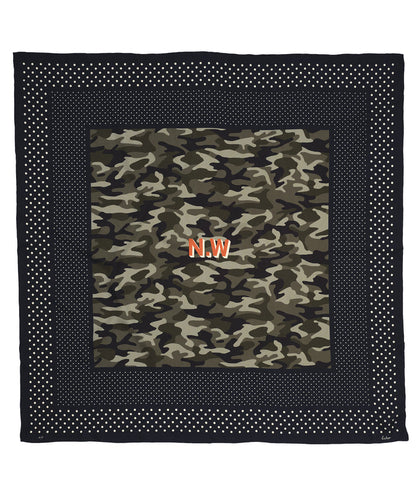 scarf designed by Nick Wooster