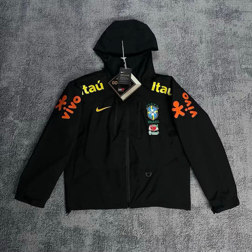 Nike Brazil Windbreaker Black