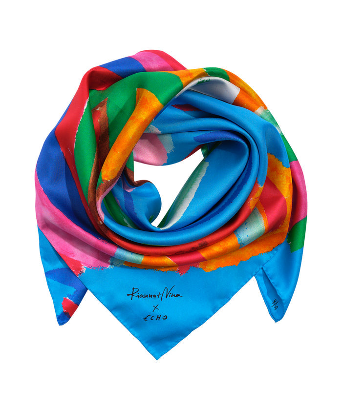 scarf designed by Nina Knaudt & Rianna Kounou