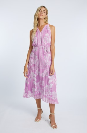 Nouvel Dress - Palm Serenade