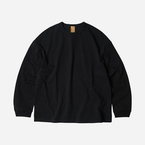 OG DOUBLE RIB L/S T-SHIRT - BLACK