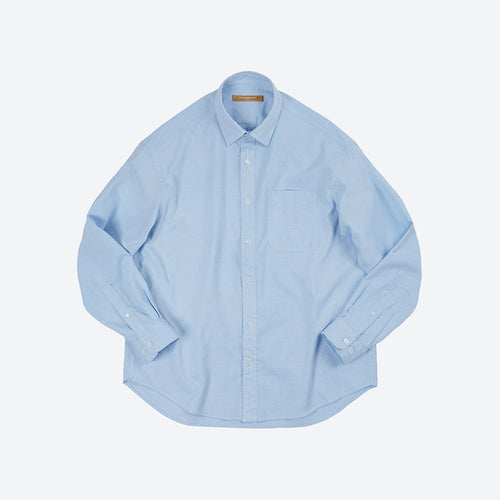 OG OVERSIZED OXFORD SHIRT - BLUE