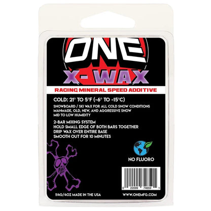 One-Ball X-Wax Snow Wax cold purple pure boardshop