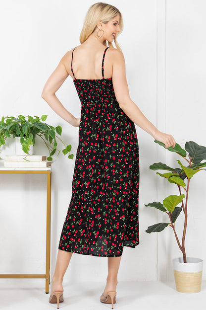Out Of Town Dress Cherry
