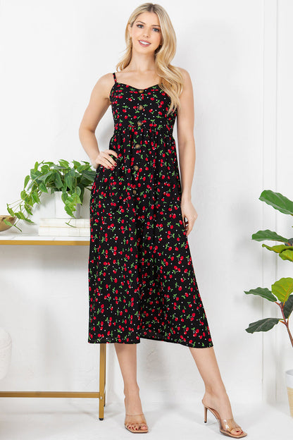Out Of Town Dress Cherry