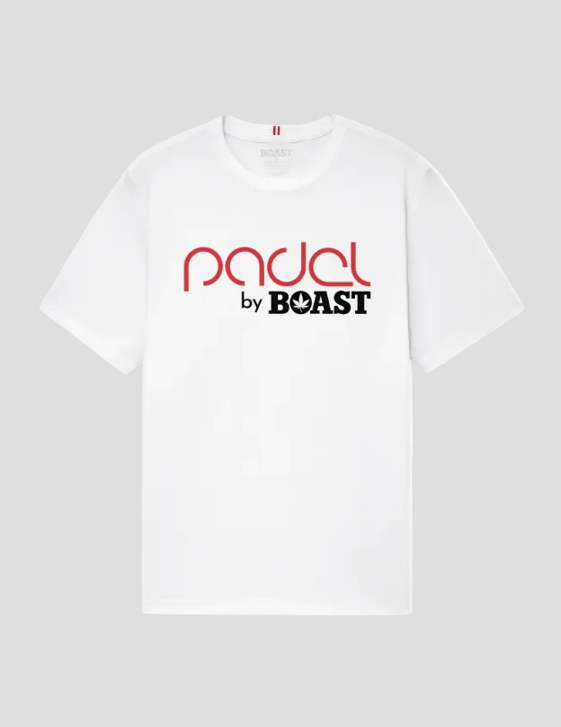 Padel by Boast Tee in White