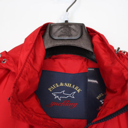 Paul &amp; Shark Red and Black Full Zip Windbreaker Jacket
