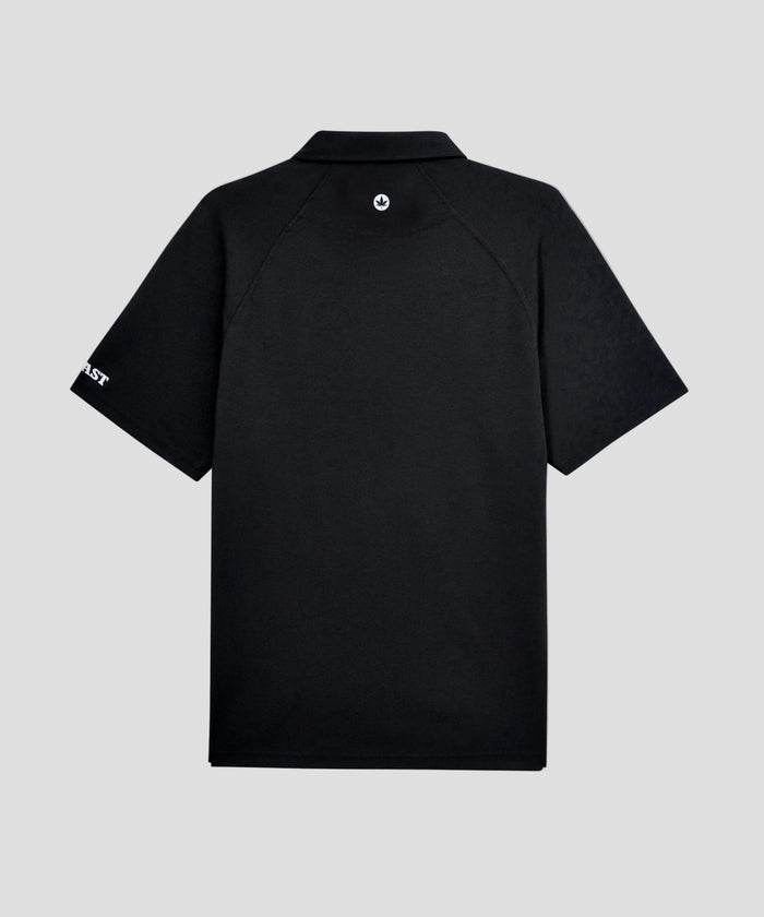 Performance Raglan Polo 2.0 in Black