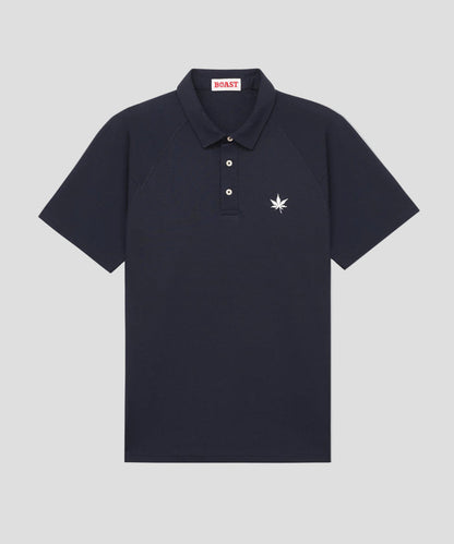 Raglan Polo in Navy