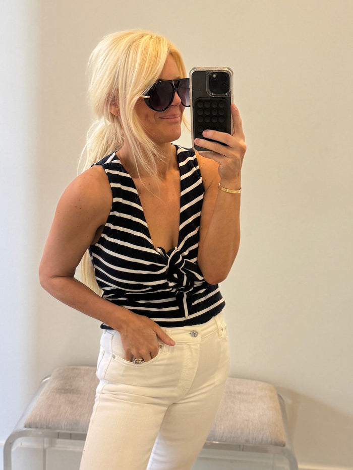 Playa Stripe Terri Tank - Amor Lafayette