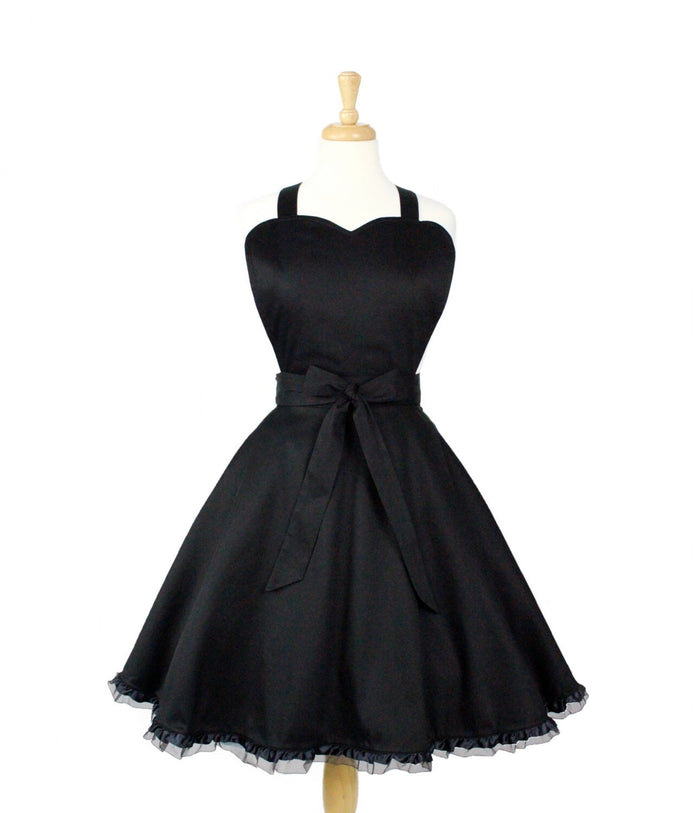 black apron on mannequin
