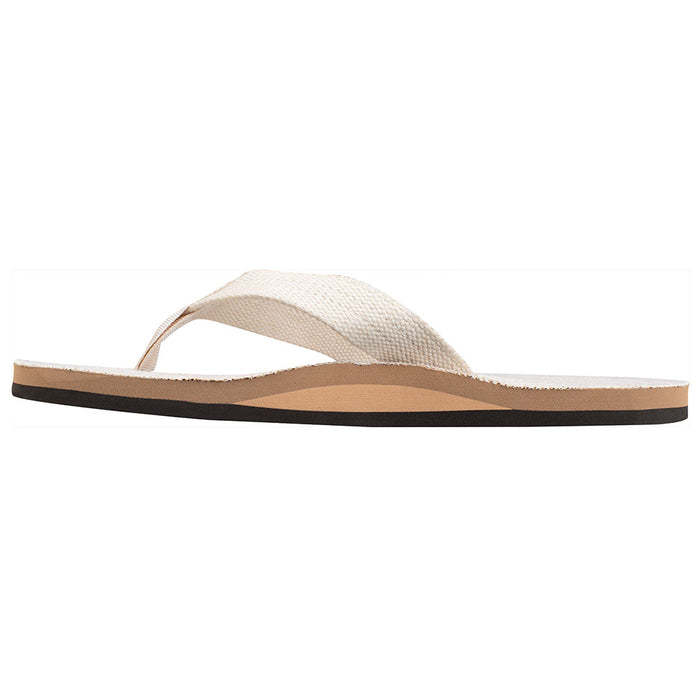 Rainbow Single Layer Hemp Men's Sandal natural pure boardshop