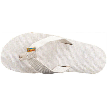 Rainbow Single Layer Hemp Men's Sandal natural pure boardshop