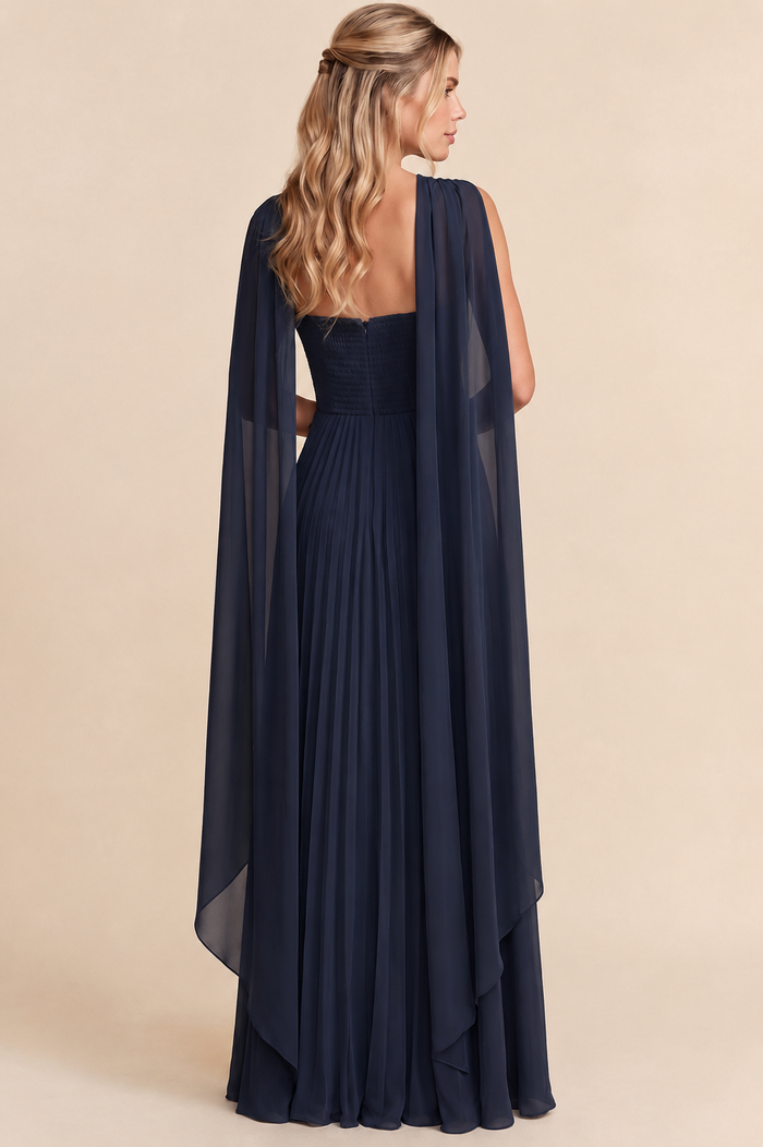 Renata Dress in Navy