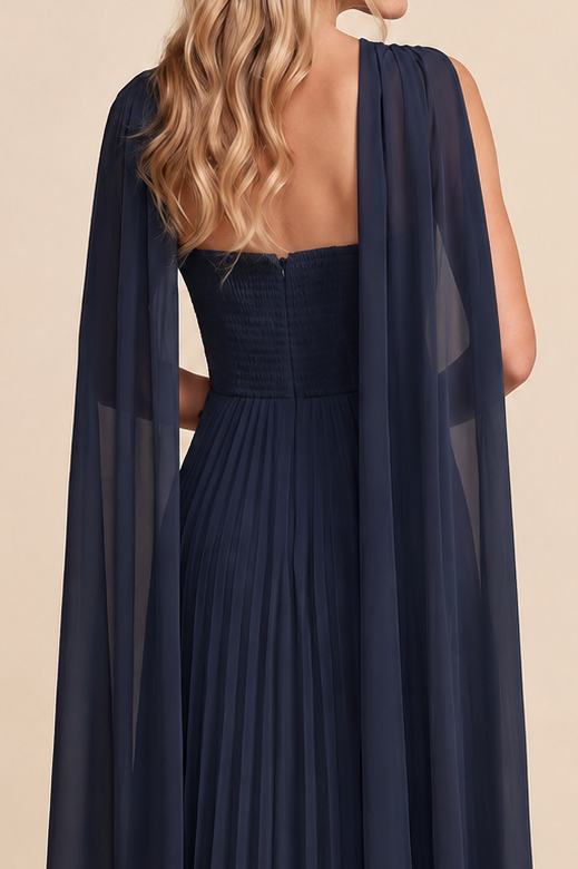 Renata Dress in Navy
