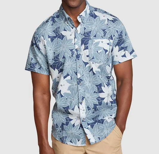 *SALE* Eddie Bauer Aloha Shirt with Valor "V"