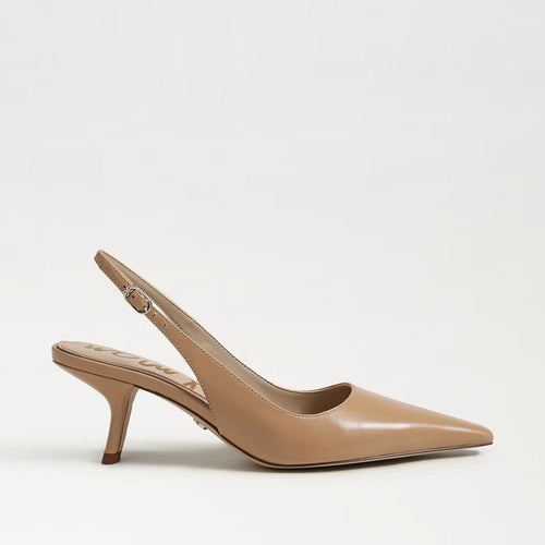 Sam Edelman Bianka Slingback Pump in French Sand Leather