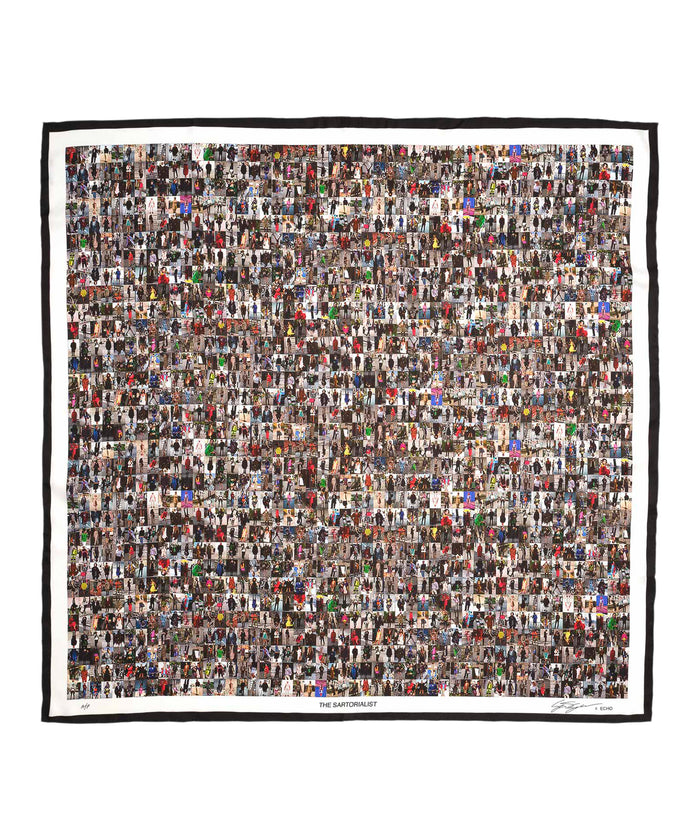 scarf designed by Scott Schuman