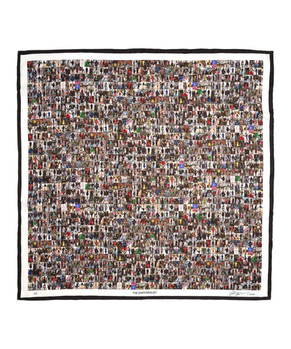 scarf designed by Scott Schuman
