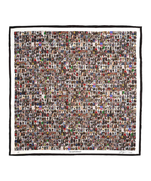 scarf designed by Scott Schuman