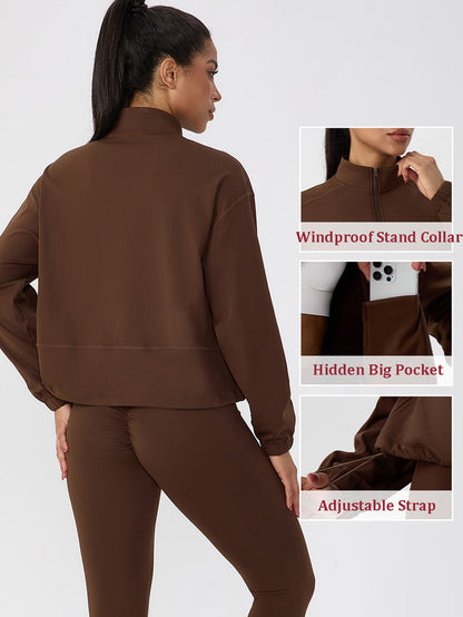 SPARK Outdoor Running Fitness Sports Jacket For Women YEL52630