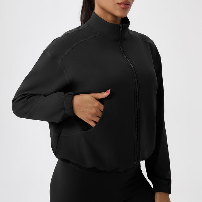 SPARK Outdoor Running Fitness Sports Jacket For Women YEL52630