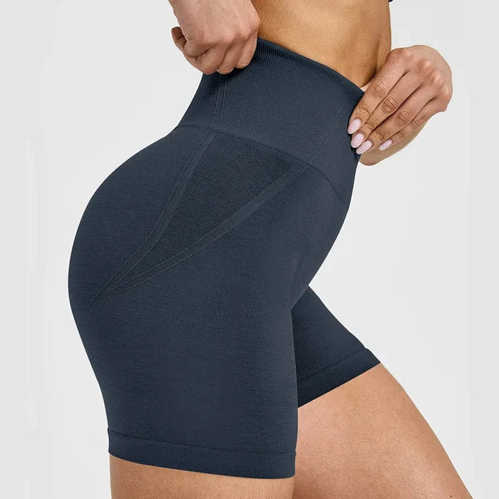 SPARK Seamless High Waist Hip Lift Yoga Cycling Shorts RX6017
