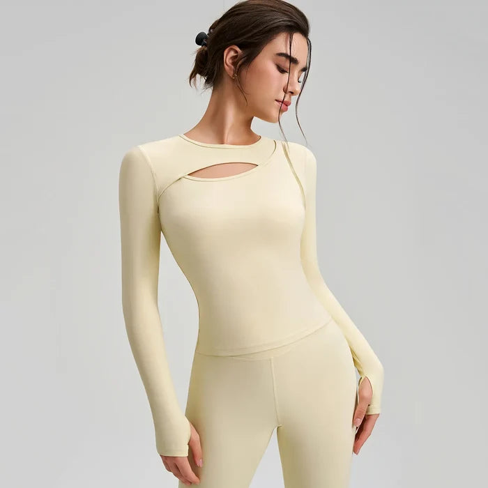 cream yellow / S