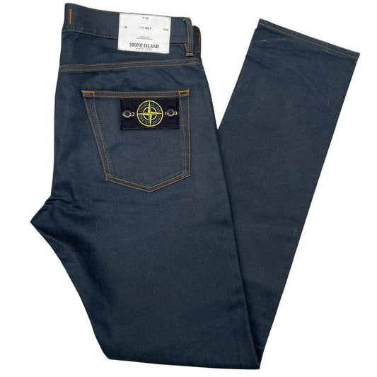 Stone Island AW 2015 Navy Blue RE-T Fit Denim Jeans