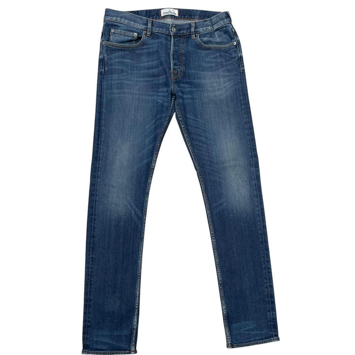 Stone Island AW 2016 Blue RE-T Fit Denim Jeans