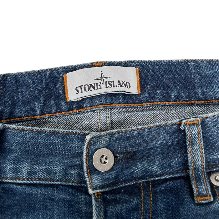 Stone Island AW 2016 Blue RE-T Fit Denim Jeans