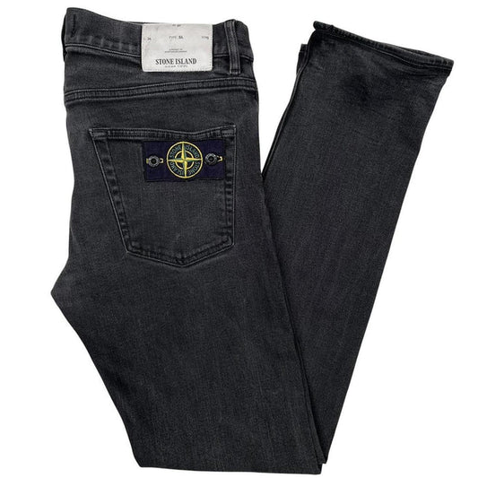 Stone Island AW 2016 Black Slim Fit Denim Jeans