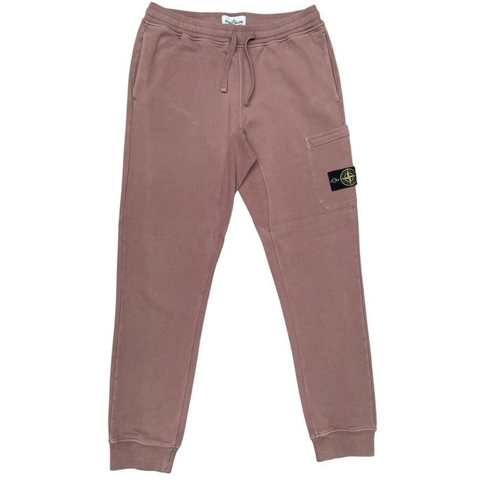 Stone Island AW 2018 Pink Cotton Tracksuit Bottoms / Joggers