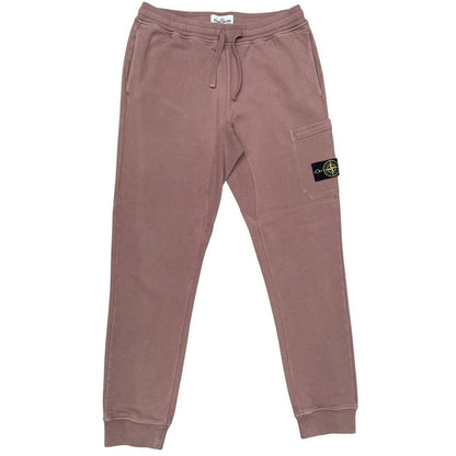 Stone Island AW 2018 Pink Cotton Tracksuit Bottoms / Joggers