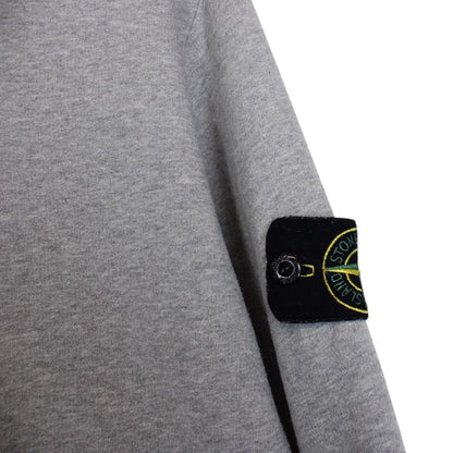 Stone Island AW 2024 Grey Cotton Hoodie Jumper