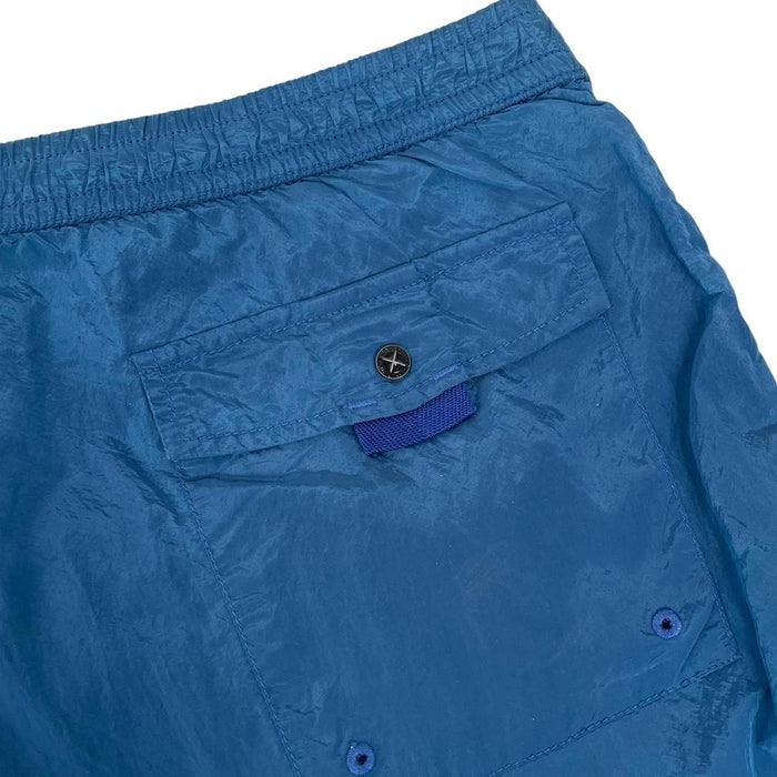 Stone Island SS 2011 Blue Nylon Metal Swim Shorts