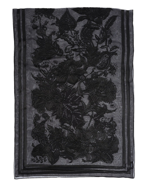 Sunkissed Silhouette Occasion Wrap in color black