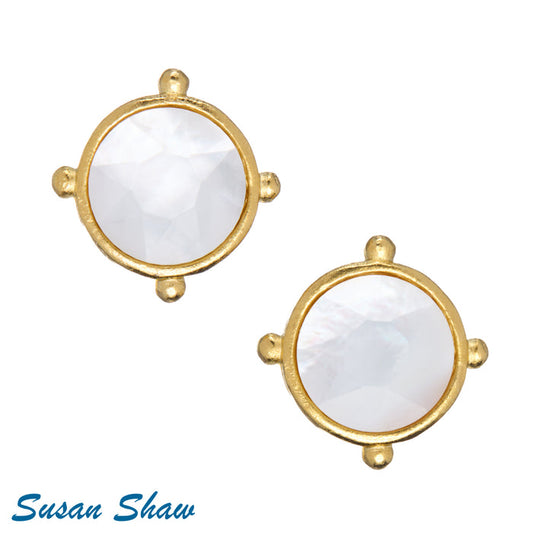 Susan Shaw Kate Stud Earrings