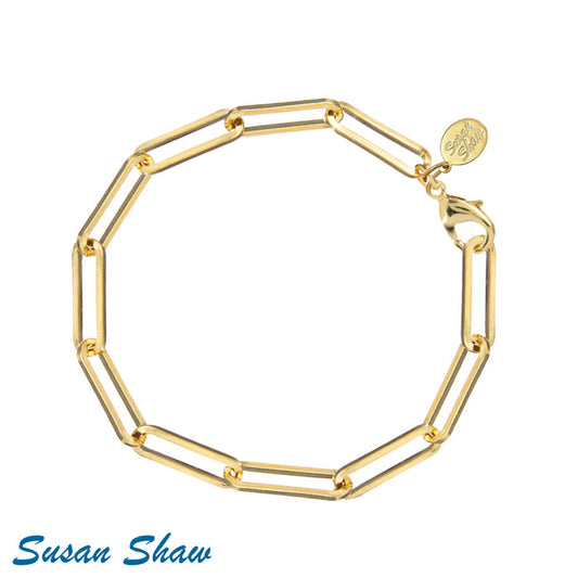 Susan Shaw Large Paperclip Bracelet