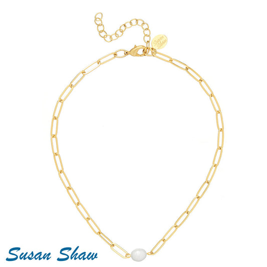 Susan Shaw Penny Necklace