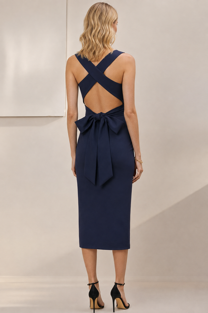 Sweet Deal Dress Navy