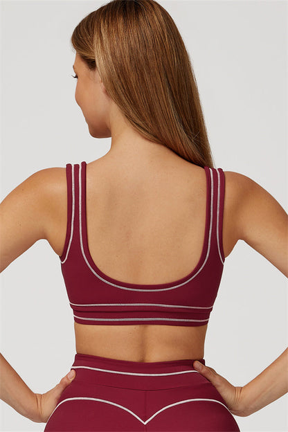 The Amara Sports Bra Flared Leggings 2-Piece Set