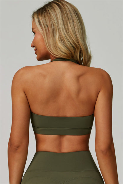 The Bold Halter Sports Bra Leggings 2-Piece Set